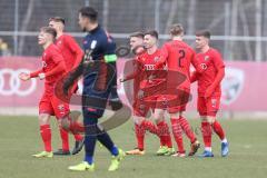 Bayernliga Süd - Saison 2019/2020 - FC Ingolstadt 04 II - TSV 1865 Dachau - Patrick Sussek rot FCI mit der 1:0 Führung - jubel - Foto: Meyer Jürgen