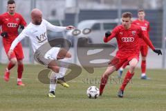 Bayernliga Süd - Saison 2019/2020 - FC Ingolstadt 04 II - TSV 1865 Dachau - Filip Bilbija (#15 rot) - Foto: Meyer Jürgen