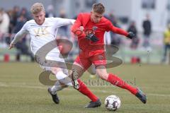 Bayernliga Süd - Saison 2019/2020 - FC Ingolstadt 04 II - TSV 1865 Dachau - Filip Bilbija (#15 rot) - Foto: Meyer Jürgen