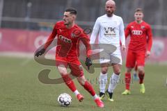 Bayernliga Süd - Saison 2019/2020 - FC Ingolstadt 04 II - TSV 1865 Dachau - Maximilian Wolfram rot FCI - Foto: Meyer Jürgen