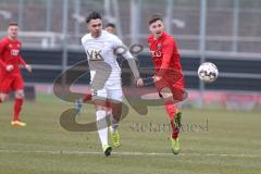 Bayernliga Süd - Saison 2019/2020 - FC Ingolstadt 04 II - TSV 1865 Dachau - Tim Kraus rot FCI - Foto: Meyer Jürgen