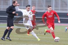 Bayernliga Süd - Saison 2019/2020 - FC Ingolstadt 04 II - TSV 1865 Dachau - Tim Kraus rot FCI - Foto: Meyer Jürgen