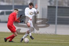 Bayernliga Süd - Saison 2019/2020 - FC Ingolstadt 04 II - TSV 1865 Dachau - Filip Bilbija (#15 rot) - Foto: Meyer Jürgen