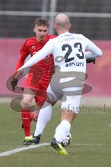 Bayernliga Süd - Saison 2019/2020 - FC Ingolstadt 04 II - TSV 1865 Dachau - Filip Bilbija (#15 rot) - Foto: Meyer Jürgen