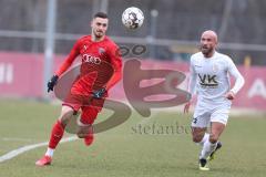 Bayernliga Süd - Saison 2019/2020 - FC Ingolstadt 04 II - TSV 1865 Dachau - Maximilian Wolfram rot FCI - Foto: Meyer Jürgen