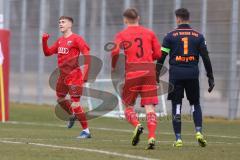 Bayernliga Süd - Saison 2019/2020 - FC Ingolstadt 04 II - TSV 1865 Dachau - Patrick Sussek rot FCI mit der 1:0 Führung - jubel - Foto: Meyer Jürgen