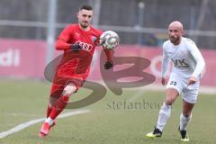 Bayernliga Süd - Saison 2019/2020 - FC Ingolstadt 04 II - TSV 1865 Dachau - Maximilian Wolfram rot FCI - Foto: Meyer Jürgen