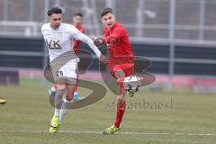 Bayernliga Süd - Saison 2019/2020 - FC Ingolstadt 04 II - TSV 1865 Dachau - Tim Kraus rot FCI - Foto: Meyer Jürgen