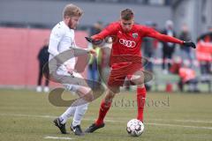 Bayernliga Süd - Saison 2019/2020 - FC Ingolstadt 04 II - TSV 1865 Dachau - Filip Bilbija (#15 rot) - Foto: Meyer Jürgen