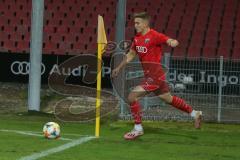 Bayernliga Süd - Saison 2020/2021 - FC Ingolstadt 04 II - SpVgg SpVgg Hankofen-Hailing  - Patrick Sussek rot FCI - Foto: Meyer Jürgen