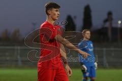 Bayernliga Süd - Saison 2020/2021 - FC Ingolstadt 04 II - SpVgg SpVgg Hankofen-Hailing  - Paul Polauke rot FCI - Foto: Meyer Jürgen