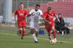 Bayernliga Süd - Saison 2020/2021 - FC Ingolstadt 04 II - Schwabmünchen - Patrick Sussek rot FCI - Foto: Meyer Jürgen