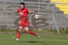 Bayernliga Süd - Saison 2020/2021 - FC Ingolstadt 04 II - Schwabmünchen - Tim Härtel rot FCI - Foto: Meyer Jürgen