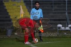 Bayernliga Süd - Saison 2020/2021 - FC Ingolstadt 04 II - SpVgg SpVgg Hankofen-Hailing  - Gordon Büch rot FCI - Foto: Meyer Jürgen