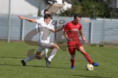 Bayernliga Süd - Saison 2020/2021 - FC Ingolstadt 04 II - Schwabmünchen - Peter Kurzweg rot FCI - Foto: Meyer Jürgen