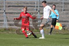 Bayernliga Süd - Saison 2020/2021 - FC Ingolstadt 04 II - Schwabmünchen - Fabio Meikis rot FCI - Foto: Meyer Jürgen