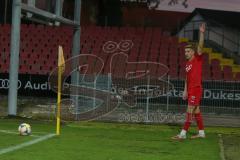 Bayernliga Süd - Saison 2020/2021 - FC Ingolstadt 04 II - SpVgg SpVgg Hankofen-Hailing  - Patrick Sussek rot FCI - Foto: Meyer Jürgen