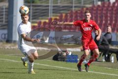 Bayernliga Süd - Saison 2020/2021 - FC Ingolstadt 04 II - Schwabmünchen - Götzendörfer, Mario rot FCI  - Foto: Meyer Jürgen