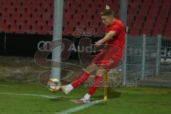 Bayernliga Süd - Saison 2020/2021 - FC Ingolstadt 04 II - SpVgg SpVgg Hankofen-Hailing  - Patrick Sussek rot FCI - Foto: Meyer Jürgen