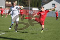 Bayernliga Süd - Saison 2020/2021 - FC Ingolstadt 04 II - Schwabmünchen - Tim Kraus rot FCI - Foto: Meyer Jürgen