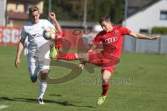 Bayernliga Süd - Saison 2020/2021 - FC Ingolstadt 04 II - Schwabmünchen - Tim Kraus rot FCI - Foto: Meyer Jürgen