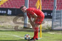 Bayernliga Süd - Saison 2020/2021 - FC Ingolstadt 04 II - Schwabmünchen - Mario Götzendörfer rot FCI - Foto: Meyer Jürgen