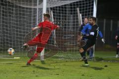 Bayernliga Süd - Saison 2020/2021 - FC Ingolstadt 04 II - SpVgg SpVgg Hankofen-Hailing  - Mario Götzendörfer rot FCI - Foto: Meyer Jürgen