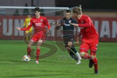 Bayernliga Süd - Saison 2020/2021 - FC Ingolstadt 04 II - SpVgg SpVgg Hankofen-Hailing  - Merlin Röhl rot FCI - Foto: Meyer Jürgen