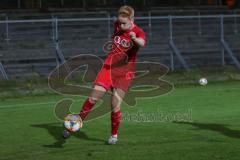 Bayernliga Süd - Saison 2020/2021 - FC Ingolstadt 04 II - SpVgg SpVgg Hankofen-Hailing  - Tim Herm rot FCI - Foto: Meyer Jürgen