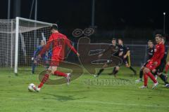 Bayernliga Süd - Saison 2020/2021 - FC Ingolstadt 04 II - SpVgg SpVgg Hankofen-Hailing  - Merlin Röhl rot FCI - Foto: Meyer Jürgen