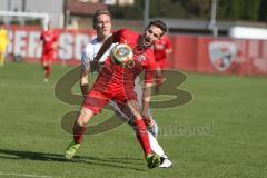 Bayernliga Süd - Saison 2020/2021 - FC Ingolstadt 04 II - Schwabmünchen - Tim Kraus rot FCI - Foto: Meyer Jürgen