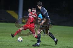 Bayernliga Süd - Saison 2020/2021 - FC Ingolstadt 04 II - SpVgg SpVgg Hankofen-Hailing  - Mario Götzendörfer rot FCI - Foto: Meyer Jürgen