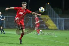 Bayernliga Süd - Saison 2020/2021 - FC Ingolstadt 04 II - SpVgg SpVgg Hankofen-Hailing  - Mario Götzendörfer rot FCI - Foto: Meyer Jürgen