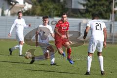 Bayernliga Süd - Saison 2020/2021 - FC Ingolstadt 04 II - Schwabmünchen - Peter Kurzweg rot FCI - Foto: Meyer Jürgen