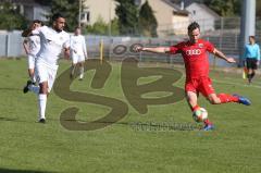 Bayernliga Süd - Saison 2020/2021 - FC Ingolstadt 04 II - Schwabmünchen - Peter Kurzweg rot FCI - Foto: Meyer Jürgen