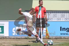 FS/H/B-FS/B-OB/1 - Freundschaftsspiel - Saison 2019/2020 - SV Manching - FC Ingolstadt 04 II - Felix Bachmann weiss FCI - Foto: Meyer Jürgen