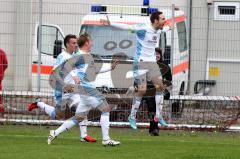 Regionalliga Bayern - FC Ingolstadt 04 II - TSV 1860 München II - Siegtreffer von Ziereis Markus (#9) zum 0:1 für 1860 München - Foto: Jürgen Meyer