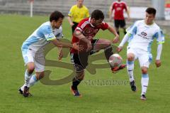 Regionalliga Bayern - FC Ingolstadt 04 II - TSV 1860 München II - Mandelkow Philipp (rot FC Ing) - Foto: Jürgen Meyer