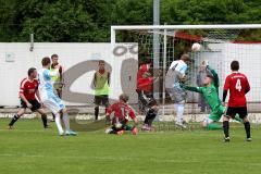 Regionalliga Bayern - FC Ingolstadt 04 II - TSV 1860 München II - Siegtreffer von Ziereis Markus zum 0:1 für 1860 München - Foto: Jürgen Meyer