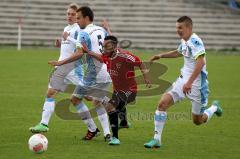 Regionalliga Bayern - FC Ingolstadt 04 II - TSV 1860 München II - Weiß Dominik (rot FC Ing) - Foto: Jürgen Meyer