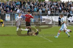 Regionalliga Bayern - FC Ingolstadt 04 II - TSV 1860 München II - Müller Stefan (rot FC Ing) - Foto: Jürgen Meyer