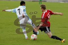 Regionalliga Bayern - FC Ingolstadt 04 II - TSV 1860 München II - Herzel Stanislav (rechts rot FC Ing) - Foto: Jürgen Meyer