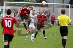 Regionalliga Bayern - FC Ingolstadt 04 II - TSV 1860 München II - Mandelkow Philipp beim Kopfball - Foto: Jürgen Meyer