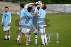 Regionalliga Bayern - FC Ingolstadt 04 II - TSV 1860 München II - 1860 München jubelt über den Aufstieg - Foto: Jürgen Meyer