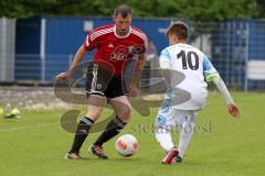 Regionalliga Bayern - FC Ingolstadt 04 II - TSV 1860 München II - Keidel Ralf (links rot FC Ing) - Foto: Jürgen Meyer