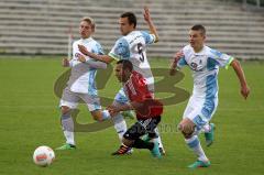 Regionalliga Bayern - FC Ingolstadt 04 II - TSV 1860 München II - Weiß Dominik (rot FC Ing) - Foto: Jürgen Meyer