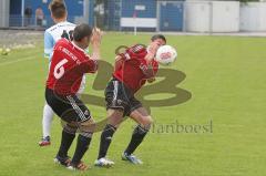 Regionalliga Bayern - FC Ingolstadt 04 II - TSV 1860 München II - Keidel Ralf (links rot FC Ing und Müller Stefan (rechts FC Ing) - Foto: Jürgen Meyer