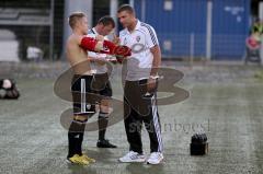 FC Ingolstadt 04 II - FC Augsburg II - Trainer Tommy Stipic, Felix Habersetzer - Foto: Jürgen Meyer