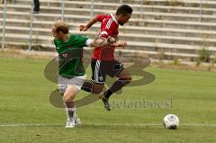 FC Ingolstadt II - 1.FC Schweinfurt 05 - Ott Manuell wird gefoult - Foto: Jürgen Meyer