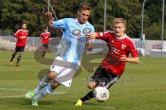 FC Ingolstadt 04 II - TSV 1860 München II  - Riegger Samuel (rot FC Ing II) - Foto: Jürgen Meyer